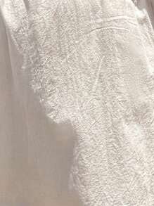 Chiquease Button Front Belted Cami Dress Maxi Women Outfit - Apricot - View 8