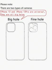 花卉图案透明手机壳，兼容 15/15Pro/15Plus/15Pro Max - 彩色 - 查看 4