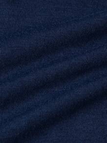 Extended Sizes Men 5pcs Contrast Tape Top-stitching Boxer Brief - Multicolor - View 18