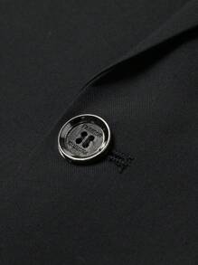 Manfinity Mode Men 1pc Single Button Blazer - Black - View 6