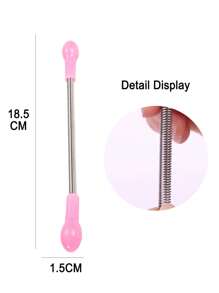 1 pieza Removedor de vello facial Desfelpador facial para mejillas, cejas y labios Depilador eléctrico para mujeres Herramienta de belleza, productos y accesorios para el cabello para peluquería, salón de belleza y artículos esenciales de viaje - Multicolor - Ver 3