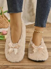 RALSWNAY Fall/Winter Women's Soft And Comfortable Indoor Home Slippers,Fluffy Slippers