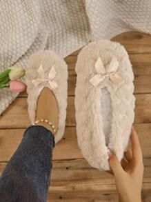 RALSWNAY Fall/Winter Women's Soft And Comfortable Indoor Home Slippers,Fluffy Slippers