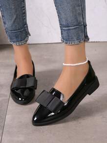 2025 Autumn Women's Comfortable Commuting Flat Shoes, Versatile - Black - View 7