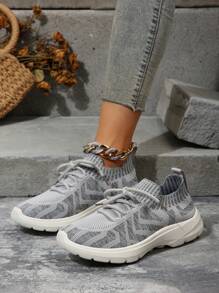 Fashionable Comfortable Breathable Sports Shoes - Multicolor - View 7