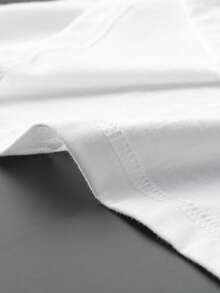 Đồ họa Khẩu hiệu Áo thun - trắng - Xem 4