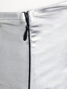 SHEIN Unity 金屬蝴蝶結鑲鑽連身褲 - 彩色 - 查看 8