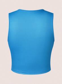 SHEIN Unity In Đồ họa Crop Tank Top - Nhiều màu - Xem 2