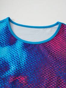 SHEIN Unity In Đồ họa Crop Tank Top - Nhiều màu - Xem 4