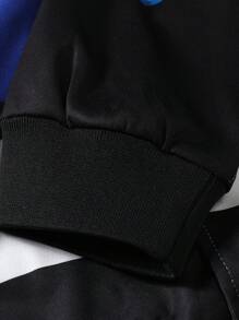 Manfinity EMRG Nam Lỏng lẻo phù hợp Đồ họa Chữ cái Chặn màu Áo khoác bomber Không có - Nhiều màu - Xem 5