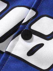 Manfinity EMRG Nam Lỏng lẻo phù hợp Đồ họa Chữ cái Chặn màu Áo khoác bomber Không có - Nhiều màu - Xem 6