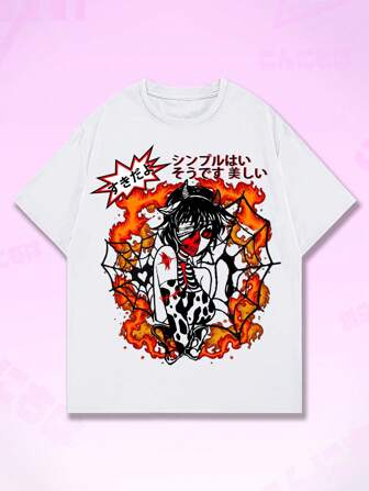 Anime Guys Figure Graphic Tee