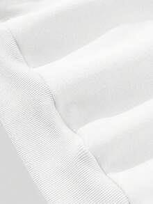 SHEIN Unity 字母圖案落肩袖衛衣和衛褲 - 彩色 - 查看 4