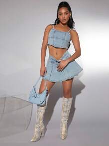 SHUZIA Snakeskin Print Pointy Toe Chunky Heeled Boots Summer Shoes Spring Shoes Spring Break Easter Mother's Day Present - Multicolor - View 4