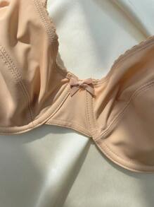 大碼2入組素色鋼圈胸罩 - 彩色 - 查看 3