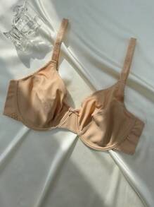 大碼2入組素色鋼圈胸罩 - 彩色 - 查看 4