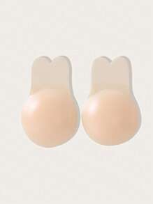 2 piezas Cubierta pezón invisible de silicona - Albaricoque - Ver 3