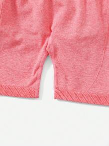 Easithlete 4pcs Seamless High Stretch Sports Shorts - Multicolor - View 4