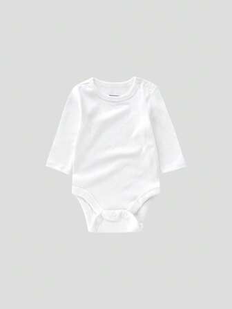minizone Baby Boy Solid Button Detail Bodysuit