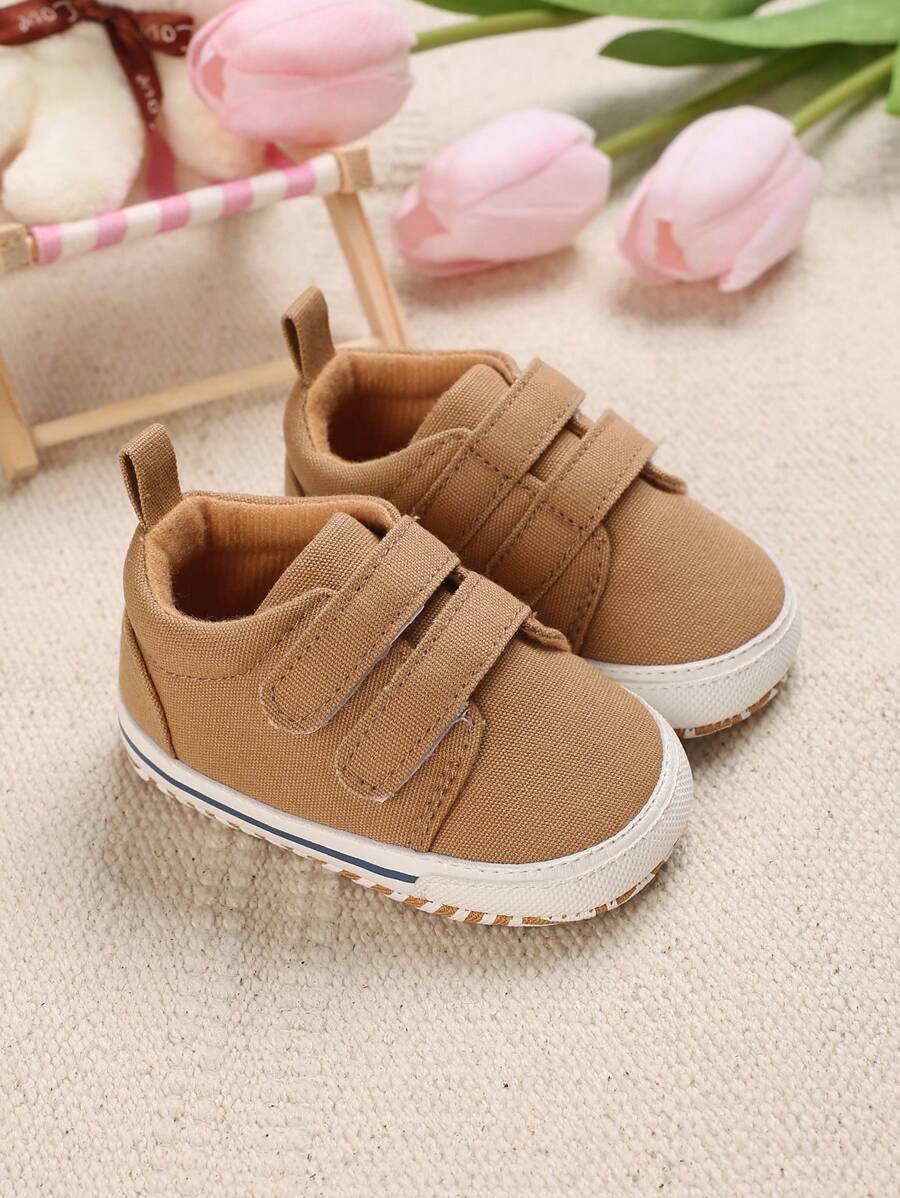 嬰兒和簡約風,舒服的和多用途運動鞋 - 杏色 - 查看 1