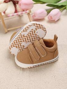 嬰兒和簡約風,舒服的和多用途運動鞋 - 杏色 - 查看 2