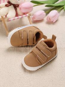 嬰兒和簡約風,舒服的和多用途運動鞋 - 杏色 - 查看 3