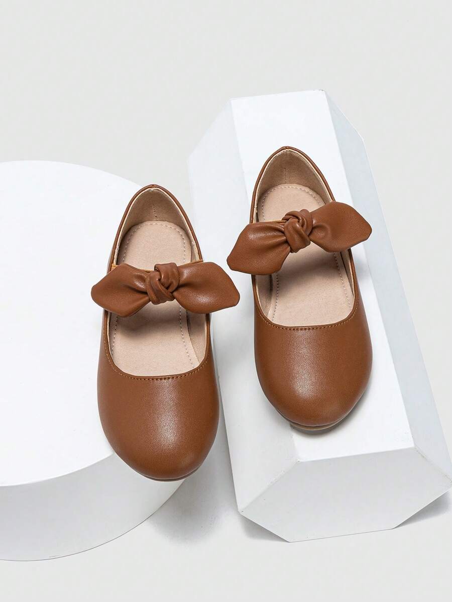 Cô gái Trang trí Bướm Giày phẳng , Thoải mái Và Sành điệu Đối với Các hoạt động ngoài trời - màu nâu - Xem 1
