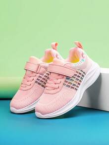 Girls' Comfortable Spring And Autumn Sports Casual Running Shoes - Pink - View 7