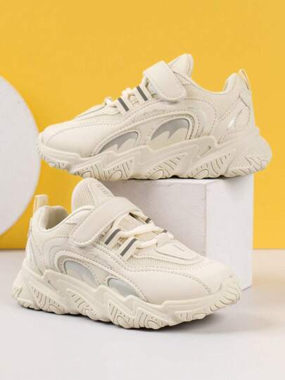 孩子們的運動鞋男孩魔術貼防水台運動鞋