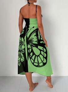 Swim Vcay 蝴蝶和雛菊圖案罩衫 - 彩色 - 查看 2