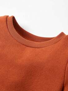 Baby Girl Floral Print 2 In 1 Dress - Multicolor - View 5