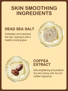 咖啡&大海鹽身體磨砂膏 - 咖啡 - 查看 4