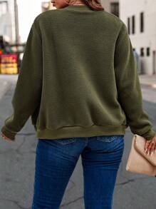 Calvaya Plus Zip Up Teddy Jacket