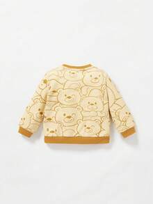 Cozy Pixies Baby Boy Cartoon Graphic Sweatshirt & Sweatpants - Multicolor - View 13