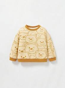 Cozy Pixies Baby Boy Cartoon Graphic Sweatshirt & Sweatpants - Multicolor - View 14