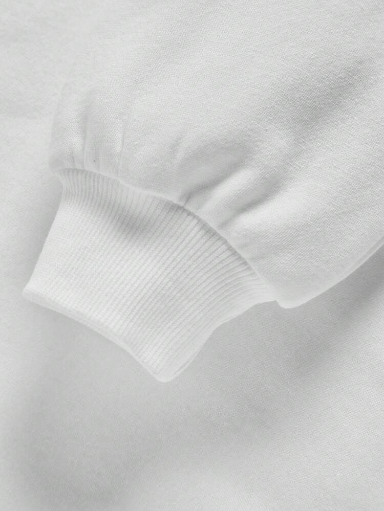 Teen Girls Casual Letter Print Long Sleeve Sweatshirt, Suitable For Autumn/Winter