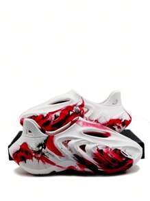 Men's Personalized Outdoor Fashion Contrast Color Sports Breathable Sandals - White - View 3