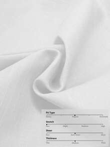 SHEIN Frenchy Top Con Peplum Y Detalle De Volantes Schiffy - Blanco - Ver 6