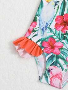 嬰童（女）泳衣 - 彩色 - 查看 4