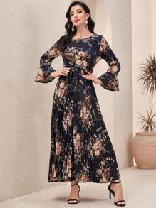 Modelyn Đầm Maxi Nữ Dài Dạ Hội - Màu xanh hải quân - Xem 5