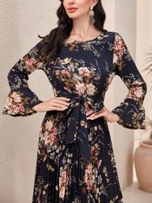 Modelyn Đầm Maxi Nữ Dài Dạ Hội - Màu xanh hải quân - Xem 6