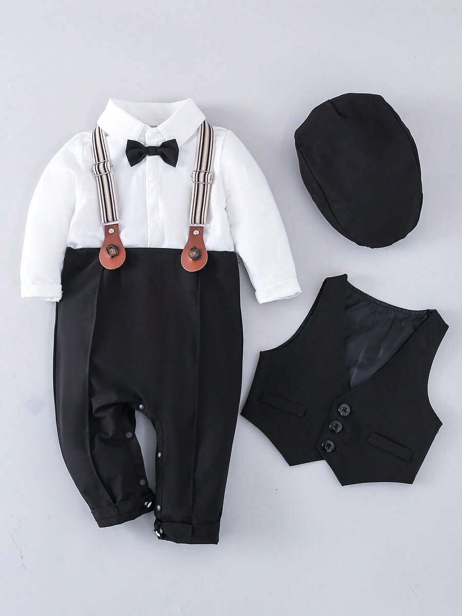 SHEIN 嬰童（女）套裝 - 黑與白 - 查看 1