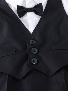 SHEIN 嬰童（女）套裝 - 黑與白 - 查看 7