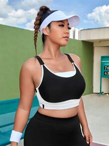 Lifespree 女式彩色運動胸衣，網球服裝