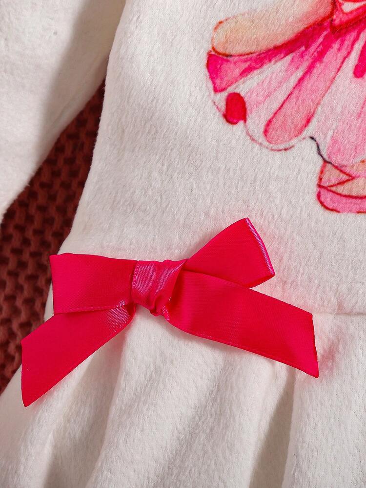 UUAISSO Babymeisjesoutfits met hartprint, korte mouwen, rok met bandjes