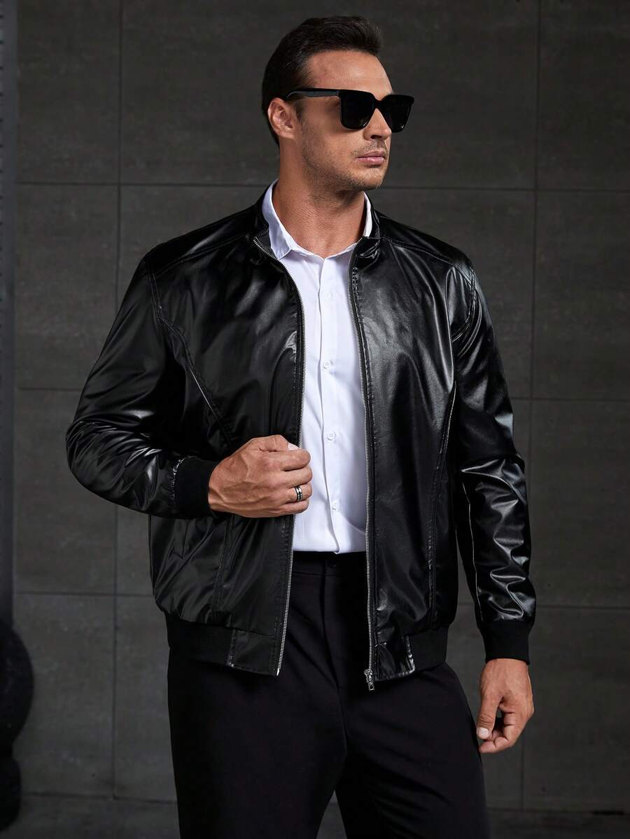 GENTILAND Nam Plus Jackets & Áo khoác - màu đen - Xem 1