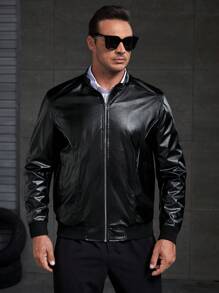 GENTILAND Nam Plus Jackets & Áo khoác - màu đen - Xem 3