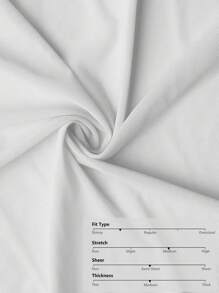 SHEIN MOD Top de tirantes unicolor fruncido bajo asimétrico