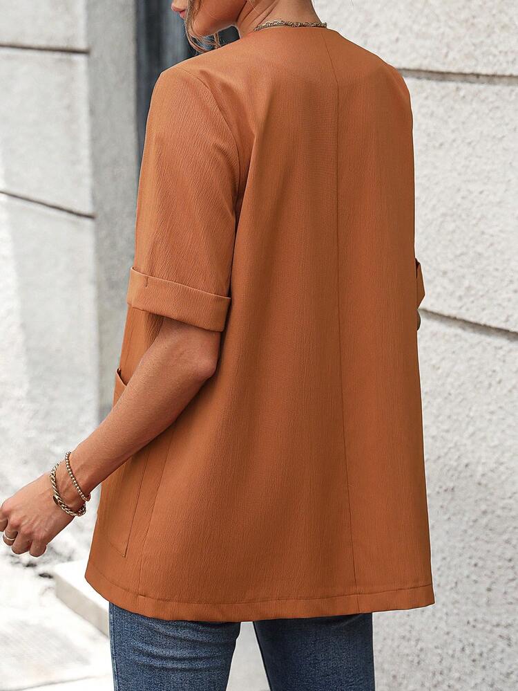 Dual Pocket Belted Coat