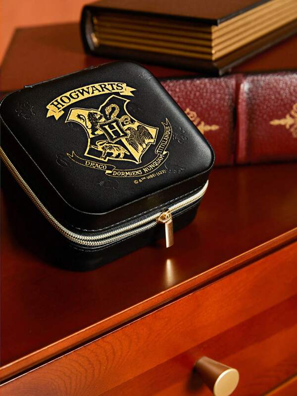HARRY POTTER X SHEIN 1pc Multigrid Jewelry Box, Minimalist Portable